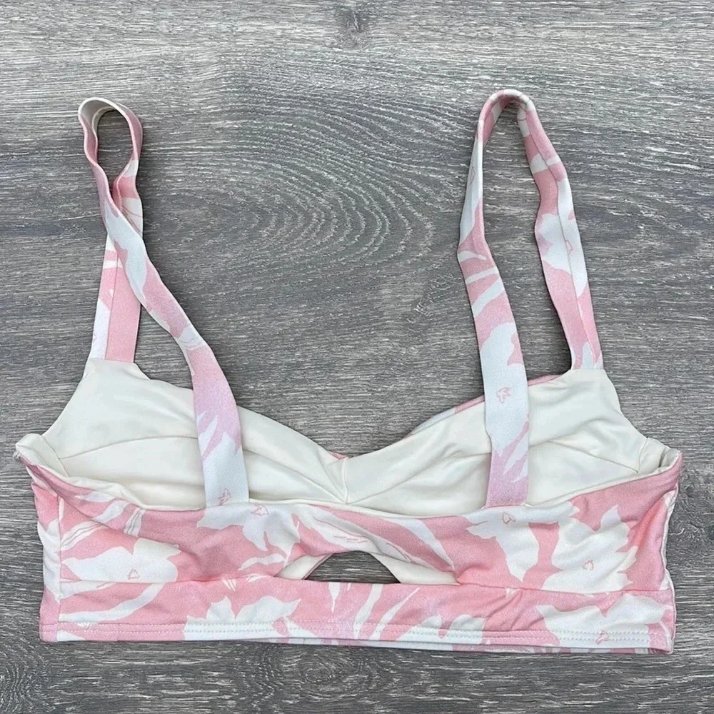 L*Space Eco Chic Econyl® Flora Bikini Top, paradise blooms - Picture 4 of 9